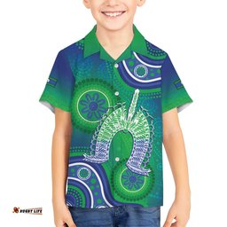 Australia Torres Strait Islanders Hawaiian Shirt Dhari Aboriginal Pattern LT14