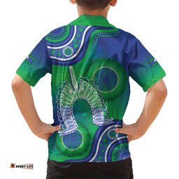 Australia Torres Strait Islanders Hawaiian Shirt Dhari Aboriginal Pattern LT14