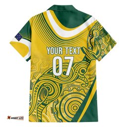 Australia Custom Indigenous Hawaiian Shirt WC2026 Socceroos Aboriginal Arts LT7