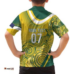 Australia Custom Indigenous Hawaiian Shirt WC2026 Socceroos Aboriginal Arts LT7