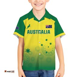 Custom Australia Cricket Hawaiian Shirt Go Champions Aussies LT05