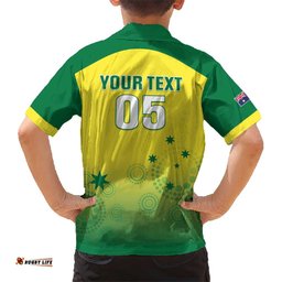 Custom Australia Cricket Hawaiian Shirt Go Champions Aussies LT05