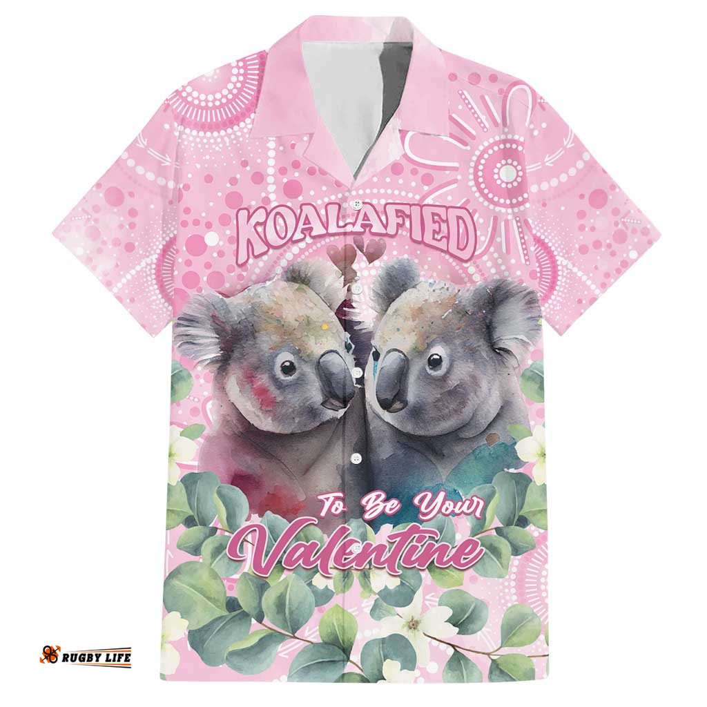 Australia Koala Valentine's Day Hawaiian Shirt Koalified To Be Your Valentine LT14