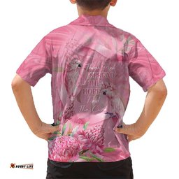 Australia Breast Cancer Awareness Hawaiian Shirt Think Pink Cockatoos Ribbon LT14