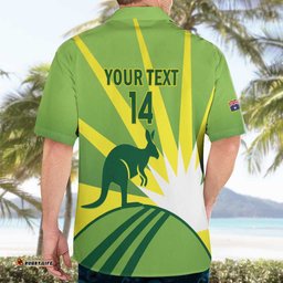 Custom Australia Cricket Hawaiian Shirt Go Champions Aussies LT14