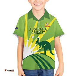 Custom Australia Cricket Hawaiian Shirt Go Champions Aussies LT14