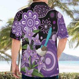 Australia Epilepsy Awareness Hawaiian Shirt Purple-crowned Fairywren Boronia Aboriginal LT14