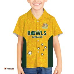 Australian Lawn Bowls Custom Hawaiian Shirt Aussie Minimalist Style LT9