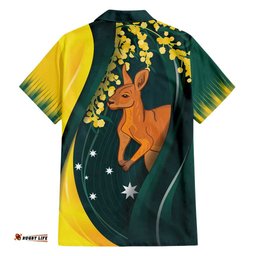 Australia Day Hawaiian Shirt Kangaroo National Color LT7