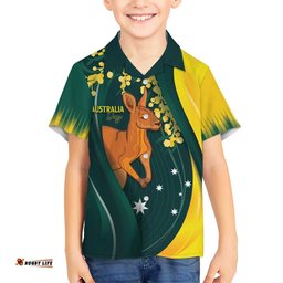 Australia Day Hawaiian Shirt Kangaroo National Color LT7