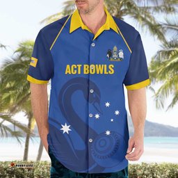 Custom ACT Bowls Australia Hawaiian Shirt Go Australian Capital Territory Swan LT14