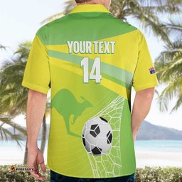 Custom Australia Soccer 2026 Hawaiian Shirt Come On Matildas LT14