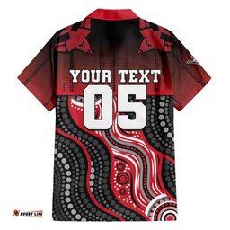 Custom Essendon Go Bombers Hawaiian Shirt Don The Sash DT05