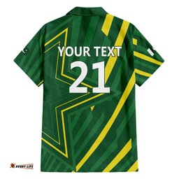 Pakistan Cricket Custom Hawaiian Shirt Shaheen Falcon Go Champions LT9
