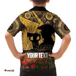 Personalised Australia Matildas ANZAC Day Hawaiian Shirt Last Post Poppy Lest We Forget LT14