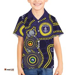 Dockers NAIDOC Week 2026 Personalised Hawaiian Shirt 50 Years of Deadly Aboriginal Art LT14