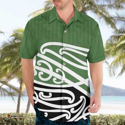 Green Fern New Zealand Kowhai Ngutukak Hawaiian Shirt LT9