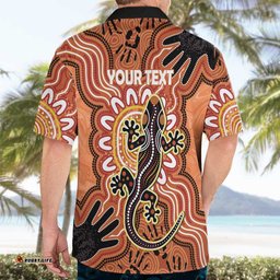 Personalised Australia Lizard NAIDOC Week 2026 Hawaiian Shirt 50 Years of Deadly Aboriginal Art LT14