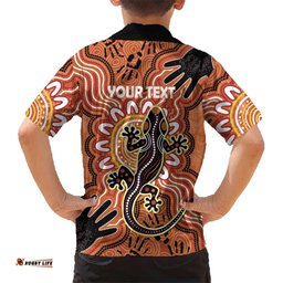 Personalised Australia Lizard NAIDOC Week 2026 Hawaiian Shirt 50 Years of Deadly Aboriginal Art LT14