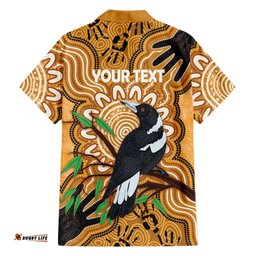 Personalised Australia Magpie NAIDOC Week 2026 Hawaiian Shirt 50 Years of Deadly Aboriginal Art LT14