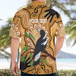 Personalised Australia Magpie NAIDOC Week 2026 Hawaiian Shirt 50 Years of Deadly Aboriginal Art LT14