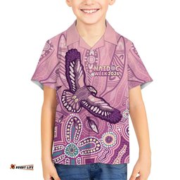 NAIDOC Week - 50 Years Deadly Hawaiian Shirt Pastel Wings LT7