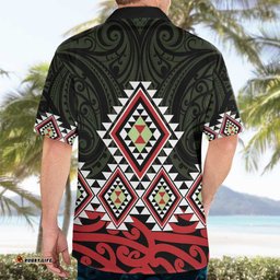 Kia Ora Aotearoa Hawaiian Shirt 2025 Pasifika Maori Taniko Motifs LT14