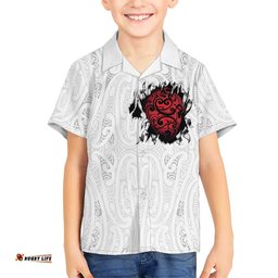 New Zealand Maori Heart Tribal Personalised Hawaiian Shirt Polynesian Patterns LT9