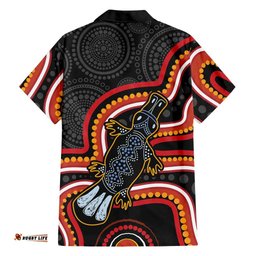 Indigenous Platypus Australia Hawaiian Shirt Australian Aboriginal Art Proud LT14