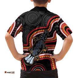 Indigenous Platypus Australia Hawaiian Shirt Australian Aboriginal Art Proud LT14