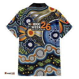 NAIDOC Deadly 50 Years Hawaiian Shirt Aboriginal and Torres Strait Islander LT9