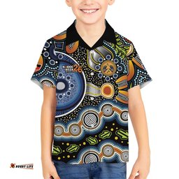 NAIDOC Deadly 50 Years Hawaiian Shirt Aboriginal and Torres Strait Islander LT9