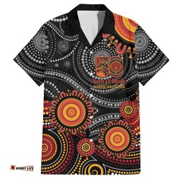 NAIDOC Week 50 Years Deadly Personalised Hawaiian Shirt Aboriginal Art LT14