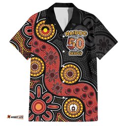 NAIDOC Week 2026 Hawaiian Shirt 50 Years of Deadly Indigenous Pride LT18