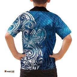 Matariki Galaxy Hawaiian Shirt Maori Taniko Pattern LT9