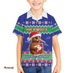 New Zealand Christmas Hawaiian Shirt Have Yourself A Kiwi-tastic Christmas LT05