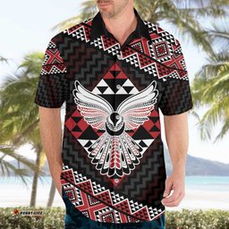 Taniko Aotearoa Hawaiian Shirt Poutama Mix Piwakawaka - Ver02 LT7