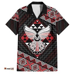 Taniko Aotearoa Hawaiian Shirt Poutama Mix Piwakawaka - Ver02 LT7