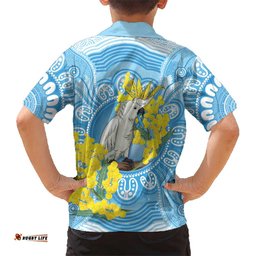 World Diabetes Day Australia Hawaiian Shirt Yellow-crested Cockatoo Golden Wattle Aboriginal LT14