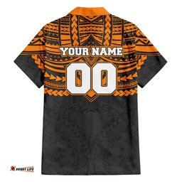 Personalized GWS Giants Hawaiian Shirt Polynesian Tribal Pattern Heritage Football TS04