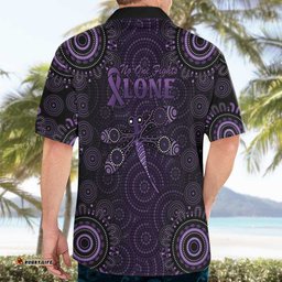 Purple Dragonfly Aboriginal of Hope Hawaiian Shirt Australian Epilepsy Awareness LT9