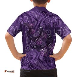 Purple Butterfly Spirit Hawaiian Shirt Australian Epilepsy Awareness LT9