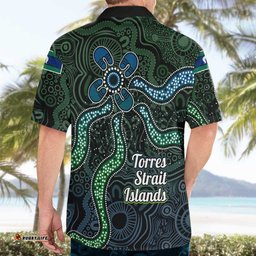 Torres Strait Islands Hawaiian Shirt Indigenous Australian Marine Tribal Dot Art TS04