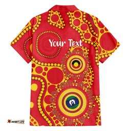 Suns NAIDOC Week 2026 Personalised Hawaiian Shirt 50 Years of Deadly Aboriginal Art LT14