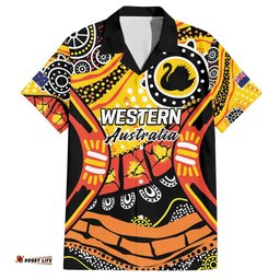 Western Australia Golden State Hawaiian Shirt LT9