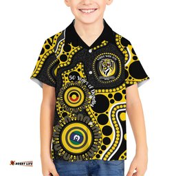 Richmond NAIDOC Week 2026 Personalised Hawaiian Shirt 50 Years of Deadly Aboriginal Art LT14