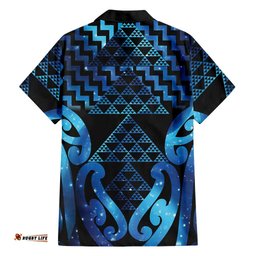 Taniko Motifs Matariki New Zealand Hawaiian Shirt NZ Niho Taniwha Poutama LT14