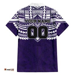 Personalized Fremantle Dockers Hawaiian Shirt Polynesian Tribal Pattern Heritage Football TS04