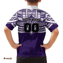Personalized Fremantle Dockers Hawaiian Shirt Polynesian Tribal Pattern Heritage Football TS04