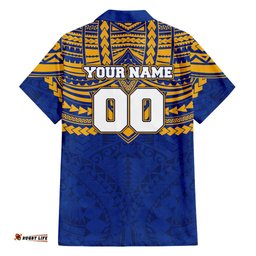 Personalized West Coast Eagles Hawaiian Shirt Polynesian Tribal Pattern Heritage Football TS04